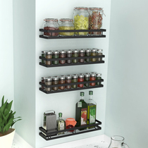 Creative kitchen supplies rack seasoning rack Wall wall hanging non-perforated seasoning rack storage rack storage rack finishing rack