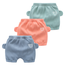 Baby pants large pp pants male baby shorts slim fit summer pure cotton infant big fart pants small underpants underpants