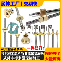 Manufacturer direct sales customized processing t trapezoidal wire rod lever position display nut mithmiyi meets standard piece