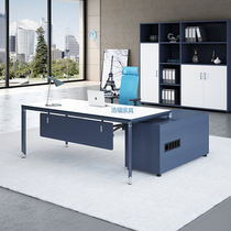  Office desk Boss desk Simple modern supervisor manager desk Single office desk and chair combination office furniture Large desk