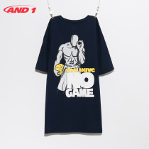AND1 garbage talk sports short-sleeved mens 2021 new spring street basketball breathable casual short-sleeved T-shirt