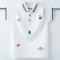 Childrens clothing 2021 Summer children Compassionate Boy Short Sleeve T Shirt Cotton Medium Boy New Summer Dress Blouse Omer Boy