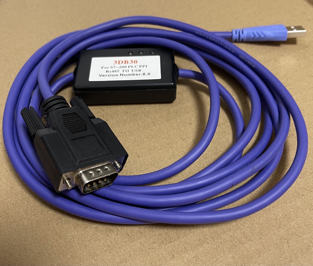 Siemens S7-200PLC programming cable supports SMART support configuration king screen win CC isolation type