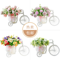 Simulation float suit Home decoration ornaments Plastic floral decoration flowers fake flowers Living room display flowers silk flowers
