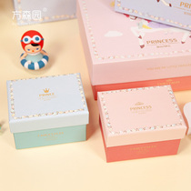 Fang Senyuan Gift box Small lipstick packaging box Cartoon carton Candy box Creative Prince and Princess gift bag