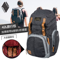 NITRO travel outdoor backpack mens backpack womens college bag European and American trend large capacity 15 computer bag shoe bag