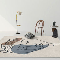 Carpet Living Room Nordic Minimalist Modern Light Lavish Sofa Tea Table Blanket-Free Bedroom Rooms Large Area Full Of Ground Mat