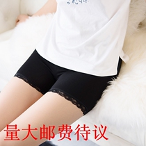 2019 Summer girls ice silk 30% safety pants anti-walking light lace floral shorts Modale beat bottom pants