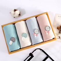 Zhenxi cotton small towel rectangular childrens special cotton baby wash face bath household soft wash ass