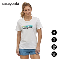 Womens Summer Classic Organic Cotton Short Sleeve P-6 Logo 39576 patagonia Patagonia