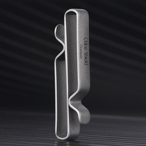 Cox shield outdoor Buckle Titanium alloy TC4 keychain double-layer buckle for mountaineering travel multi-function accessories buckle