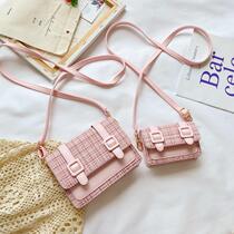 Net red children's bag 2021 new messenger bag fashion baby foreign style summer tide Joker parent-child girl bag