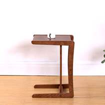  Modern simple mobile coffee table Solid wood side a few corners a few phone racks Sofa table side a few tables Bed side a few shelves