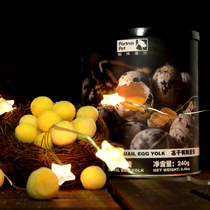 Patnall quail egg yolk freeze-dried cat snacks fattening nutrition calcium lecithin pet dog snack bucket