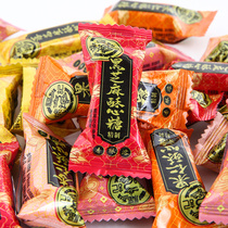 Xu Fuji crisp sugar 500g crisp sugar Black Sesame peanut coconut flavor knot wedding wedding jointful fruit bulk snacks wholesale