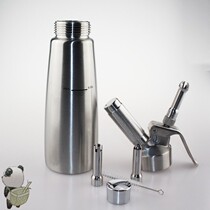 All stainless steel cream gun foamer cream spray gun milking machine coffee decorating cream sprayer siphon bottle