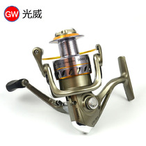 Light Wei Full Metal Wire Cup Fishing Wheels GW MA1000 3000 5000 6000 6000 Wheel Raft Sea Rod Wheel