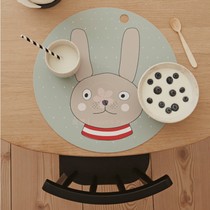Division Horse Warm Cousin OyOY Nordic Ins Wind Tiger Lions Rabbit Coveting Meals Mat Baby Children Eat