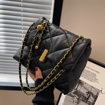 France Cone Koery genuine leather this year Pop Packets Bags Women 2022 New Exploits CHAIN SLANTED SATCHEL