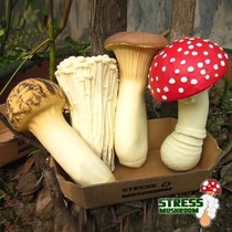 Creative venting decompression toys mushroom simulation mushroom personality venting toy New Store running volume ~