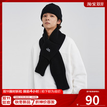 FPA brand knitted embroidered scarf