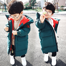 Boy cotton clothes male baby cotton clothes 1 autumn and winter clothing thickening medium length tide 2 baby boy clothing 3 boys 4 children 5 years 6