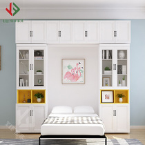 Yi Fen creative invisible bed wall bed flap bed folding bed multi-function push and pull bookcase single double bed