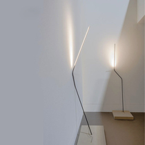 Nordic post-modern planner personality creative minimalist curved line office living room model room hotel floor lamp