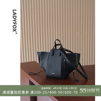 Genuine Leather Big Bag Woman mobile tote bag Single shoulder bag Bull Leather Skew Satchel Soft Leather 100 lap bag