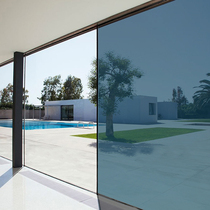 Window sticker balcony sunshade sunscreen insulation film kitchen bedroom window sticker electrostatic household shading glass film