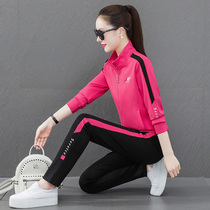 BBQ Sportswear Suit Women Spring Autumn Money 2022 New Trendy Ocean Gas Looser Big Code Casual Two Sets Wave