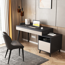 Desk Modern minimalist computer desk Home office desk chair cabinet combination Multi-function notebook writing desk Study desk