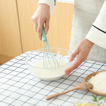 Home Stainless Steel Manual Eggbeater Manually Whipped Cream Beating Egg Agitators Kitchen Baking Small Hair Dresser