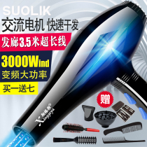 Hair dryer Household barber shop does not hurt hair High-power hair salon special hair dryer professional hot and cold air mute