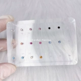 Маленький импортный пирсинг в нос, серьги, пирсинг для губы, США, 2.5mm, 1.2mm