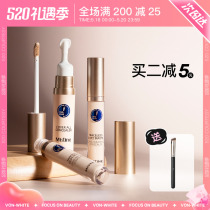 Thai Mistine Veil fluid cream covered with face spots pimple black eye ring nectar cover for women