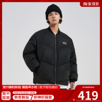 FPA Basic Interline Short Down Jacket Casual Simple Retro American Street Country Tide Brand Winter Warm Jacket