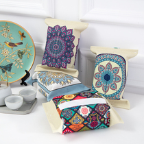 Moisture-proof tea table Desktop containing paper towels toilet paper drawing bag magic patch kitchen containing finishing paper towel bag