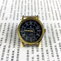 The original inventory Peacock yellow shell hei mian Rome scale manual mechanical diameter 33mm sent strap 1