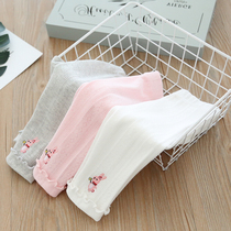 Female baby Foreign leggings Summer 2020 Spring Summer new breathable fashion Korean childrens long pants Spring