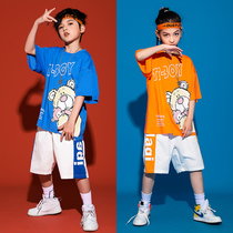 June 1 childrens street dance hip-hop summer costume costume costume suit boy performance student two-piece girl tide suit