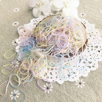 (Full 58)Giant baby 4 points 3 points BJD doll special hair ring Special super small jelly color rubber band