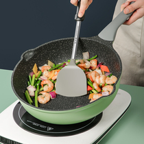 Cooking great Real non-stick pan Home flat bottom frying pan Oven Gas Cooker Gas Cooker Universal pan with non-stick frying pan