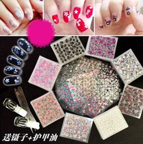 Posts full set of nail stickers stickers armor pattern carved girl do rose nail appliques nail flower small