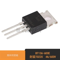 World News) BT136-600E package TO220 4A 600V triac