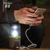 Nay love NiteIze rechargeable LED outdoor camping lighting tent light extra-long renewal camp light to be a charging treasure