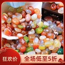 Nanjing Yuhua stone original stone natural pebbles succulent pavement fish tank flower pot potted seven or five colored small stones