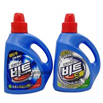 South Korea imported CJ LION King beett mite concentrated laundry detergent bucket hand wash machine wash deep cleaning 3L