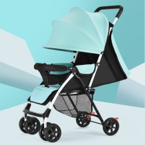 Baby stroller light winter and summer dual-use with sitting and lying foldable shock-proof stroller baby umbrella car
