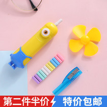 Wholesale electric eraser three-piece set of primary school students automatic eraser without leaving marks to wipe clean sketch art